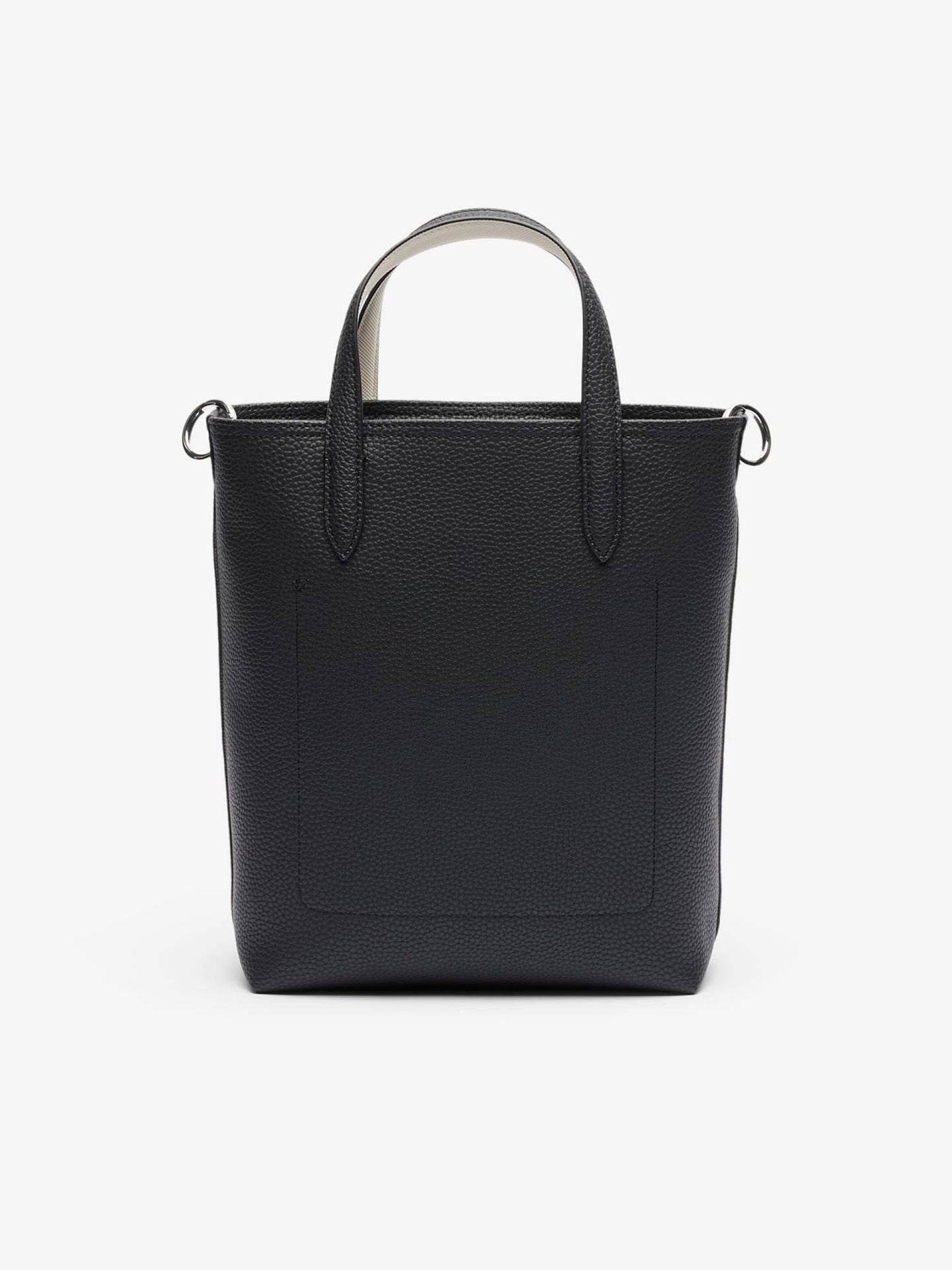 Sac Cabas Lacoste Anna Petit Piqué NF4929AA Noir Farine