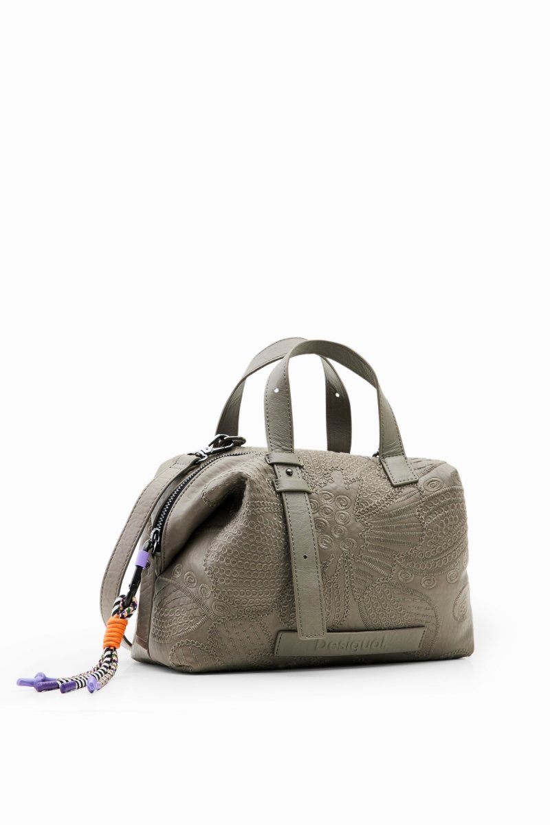 Sac a discount main desigual gris