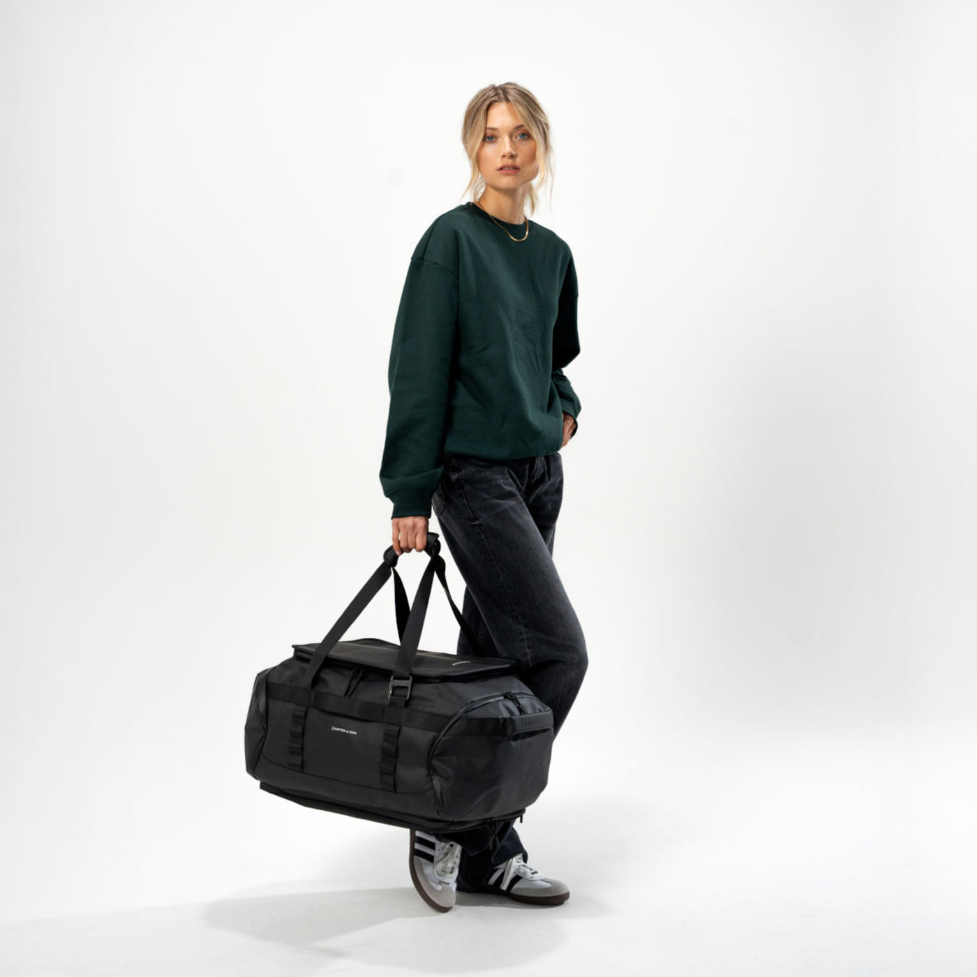 Sac à dos Kapten & Son Lisbon Duffle Backpack All Black