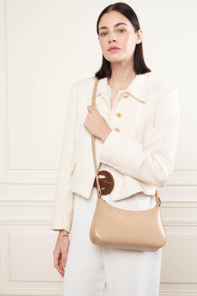 Sac trotteur Zippé Suave Ace Lancaster 433-22 Beige Foncé