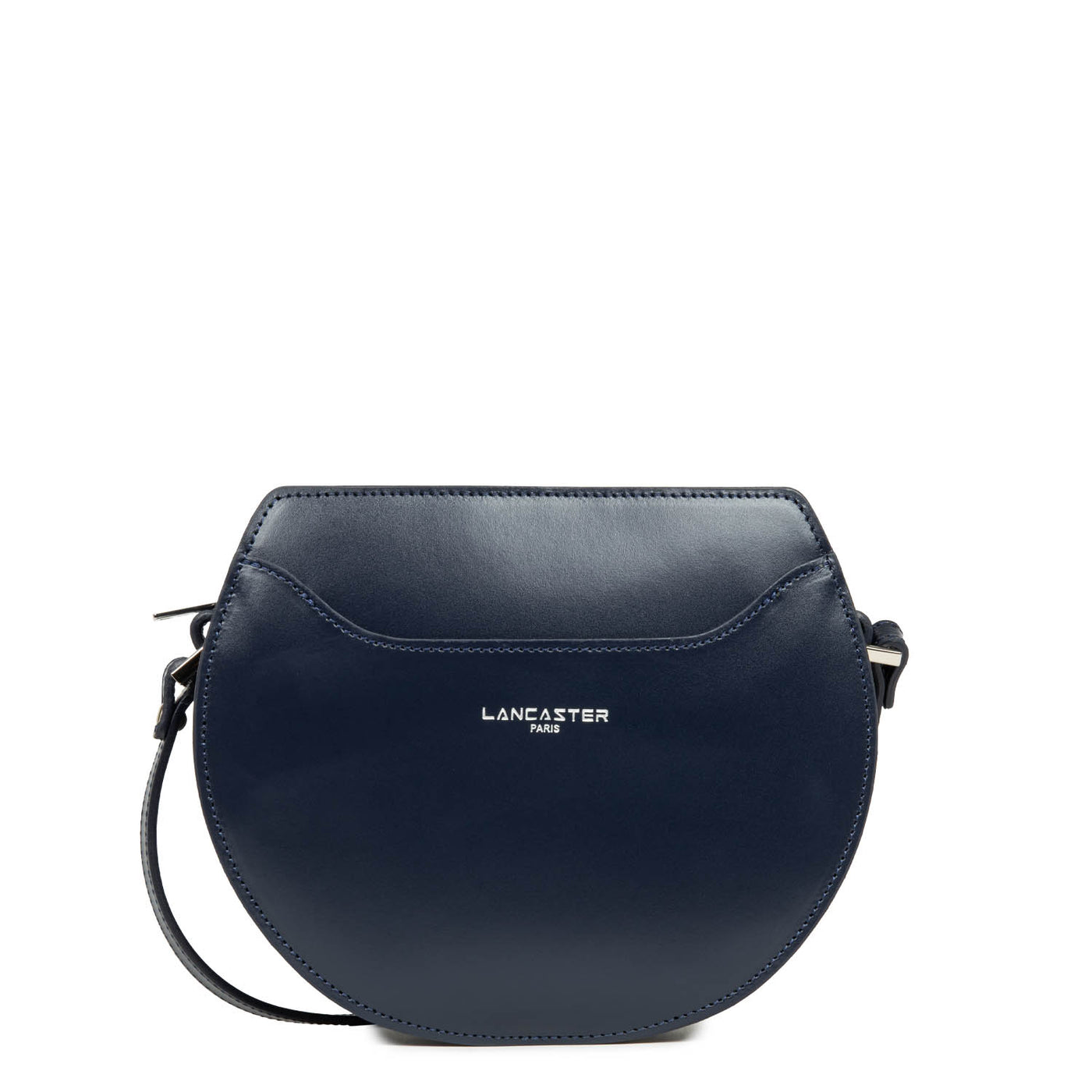 Sac demi lune Zippé Suave Lune Lancaster 433-32 Bleu Foncé