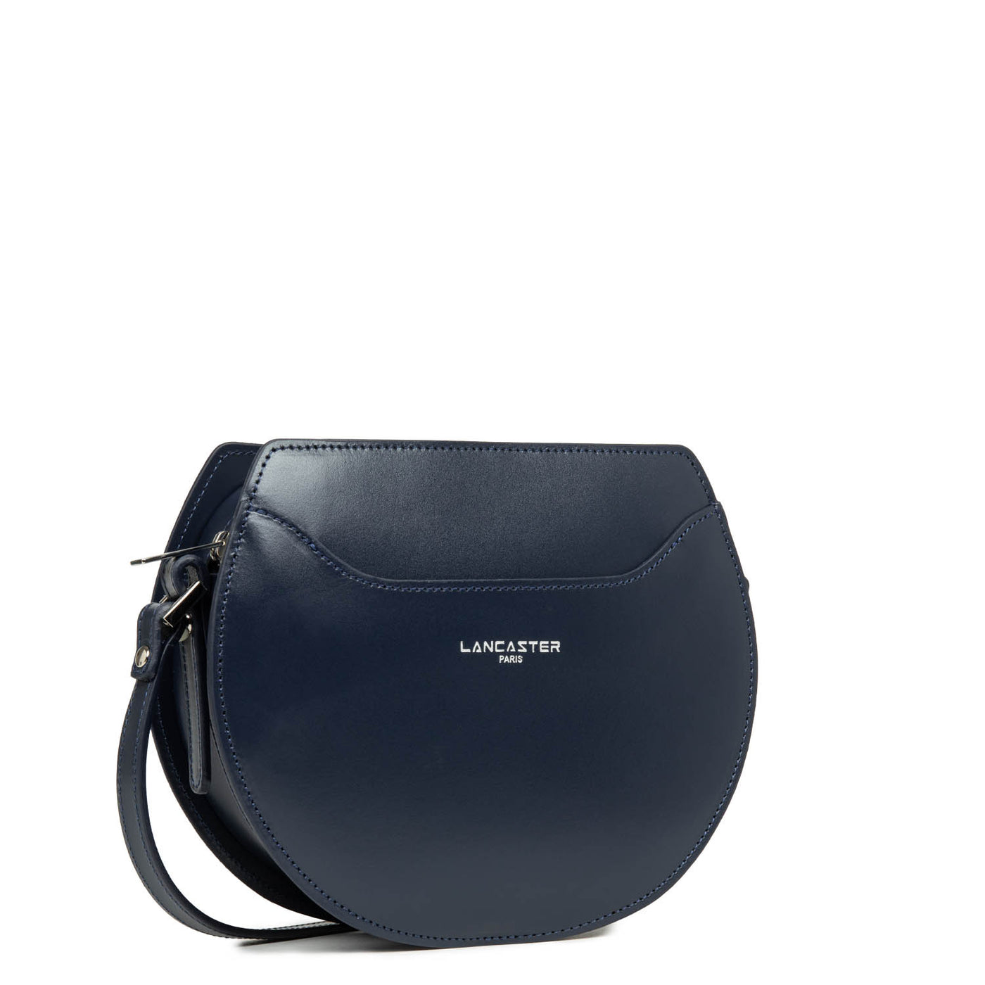 Sac demi lune Zippé Suave Lune Lancaster 433-32 Bleu Foncé