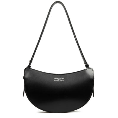 Sac demi lune Zippé Suave Lune Lancaster 433-33 Noir