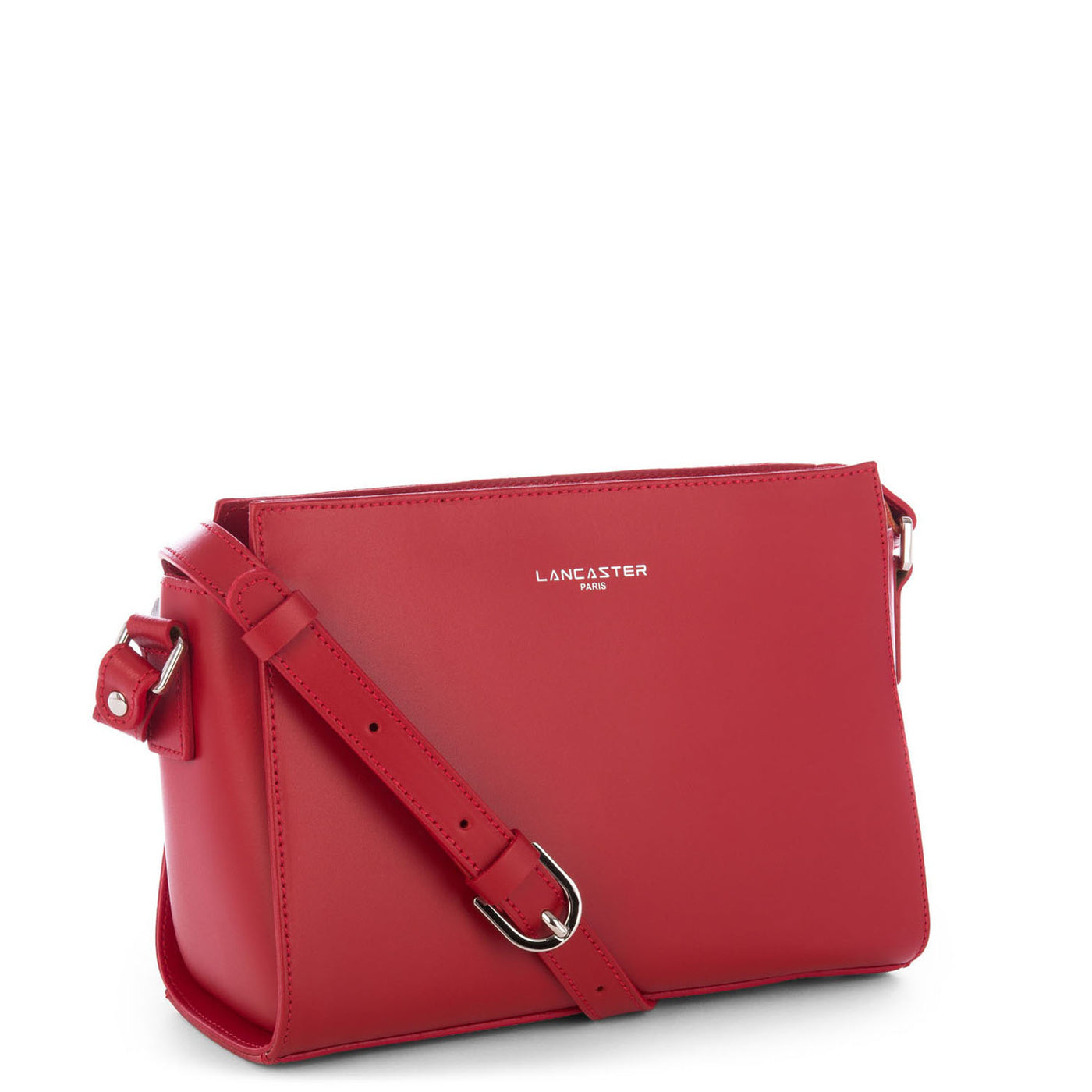 Sac trotteur Zippée S Smooth Lancaster 437-02 Rouge