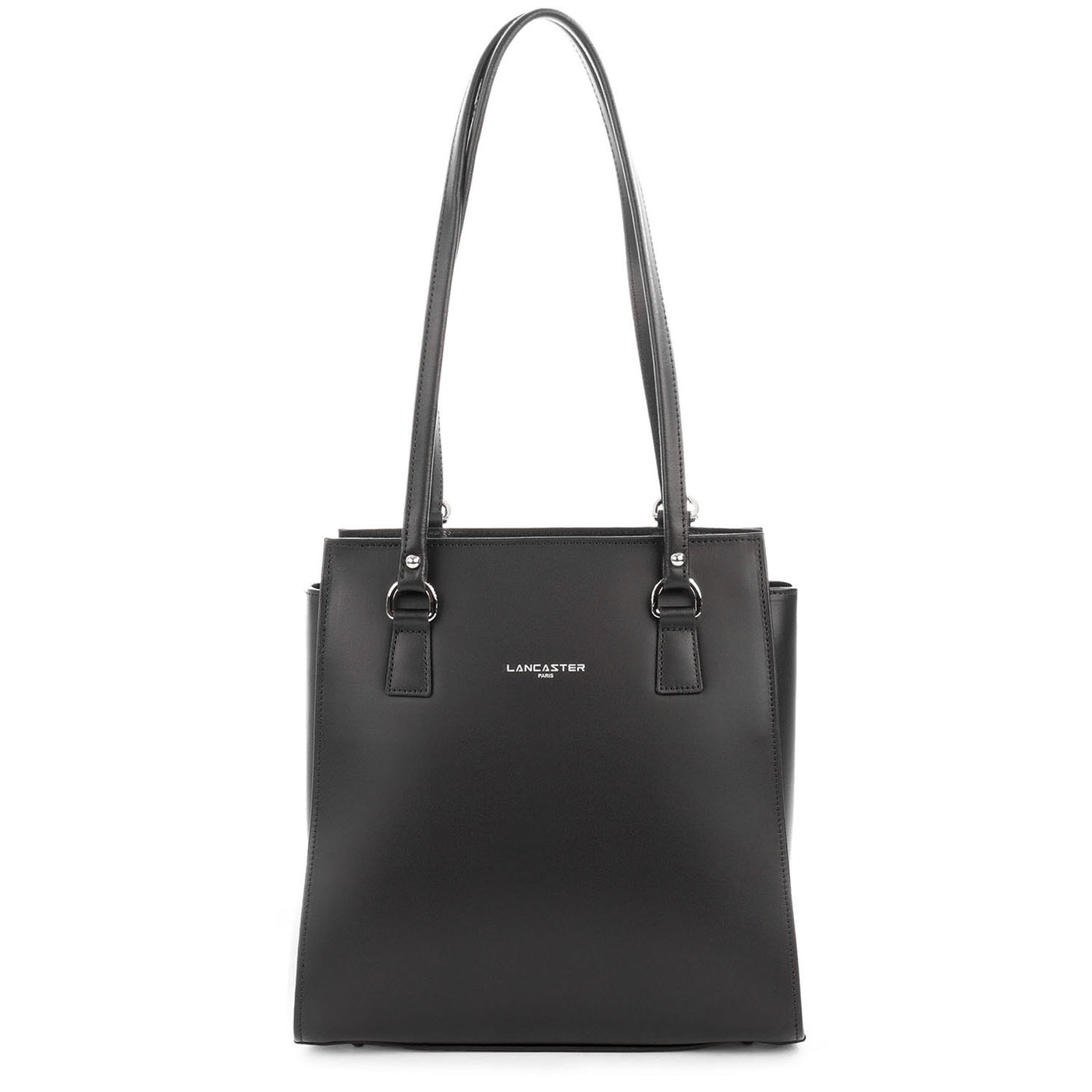 Sac à dos multi-fonction Zippée Smooth Lancaster 437-21 Noir