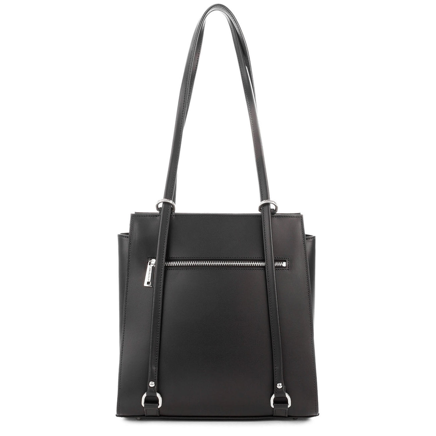 Sac à dos multi-fonction Zippée Smooth Lancaster 437-21 Noir