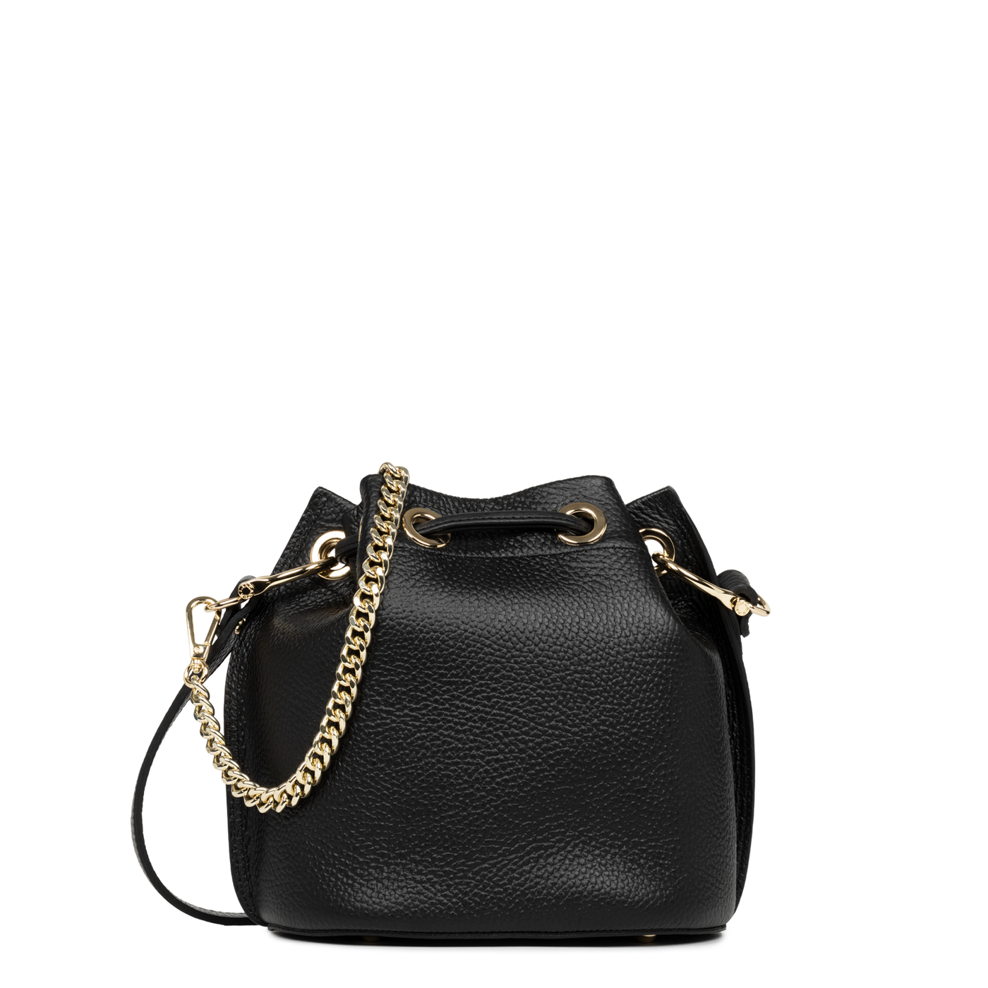 Sac bourse A lacets coulissants S Alba Double Lancaster 470-80 Noir - In - Nude