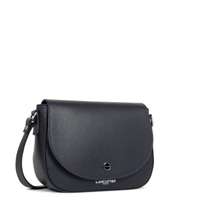 Sac trotteur A rabat aimanté Milano Bao Lancaster 480-009 Bleu Foncé