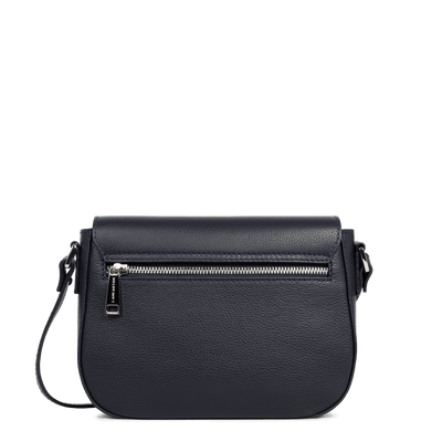 Sac trotteur A rabat aimanté Milano Bao Lancaster 480-009 Bleu Foncé