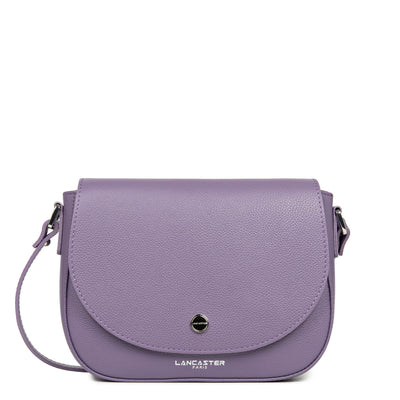 Sac trotteur A rabat aimanté Bao Lancaster 480-009 Mauve Foncé