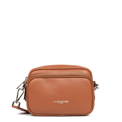 Sac trotteur Double Zip Milano Ama Lancaster 480-061 Camel