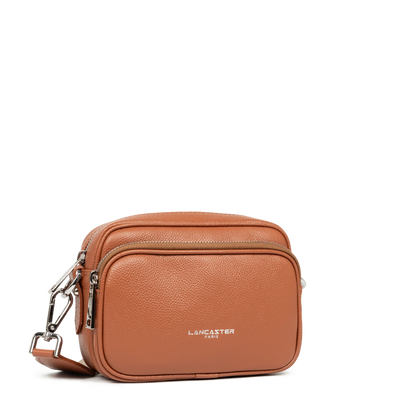 Sac trotteur Double Zip Milano Ama Lancaster 480-061 Camel