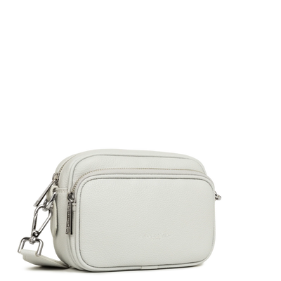 Sac trotteur Double Zip Milano AMA Lancaster 480-061 Gris Clair