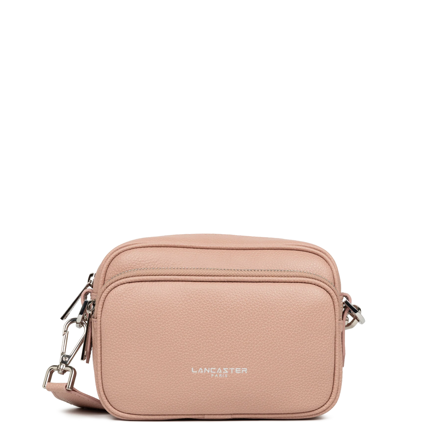 Sac trotteur Double Zip Milano Ama Lancaster 480-061 Nude