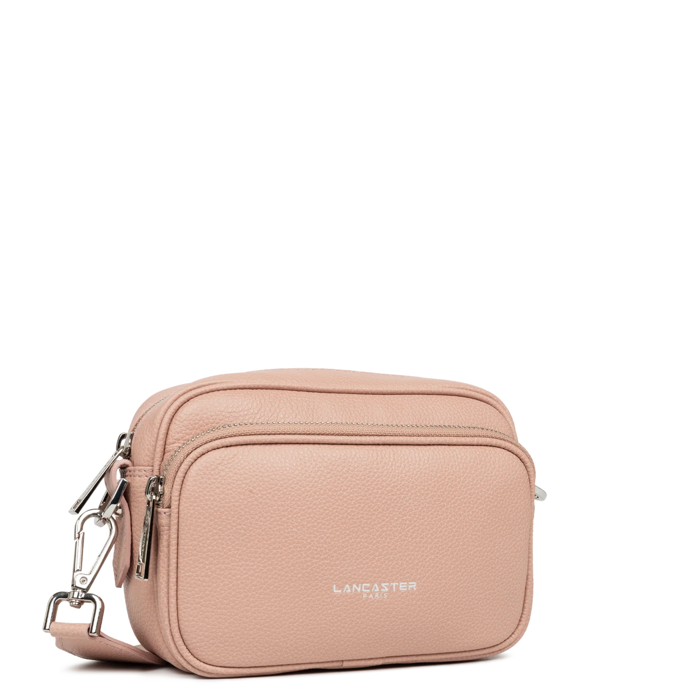 Sac trotteur Double Zip Milano Ama Lancaster 480-061 Nude