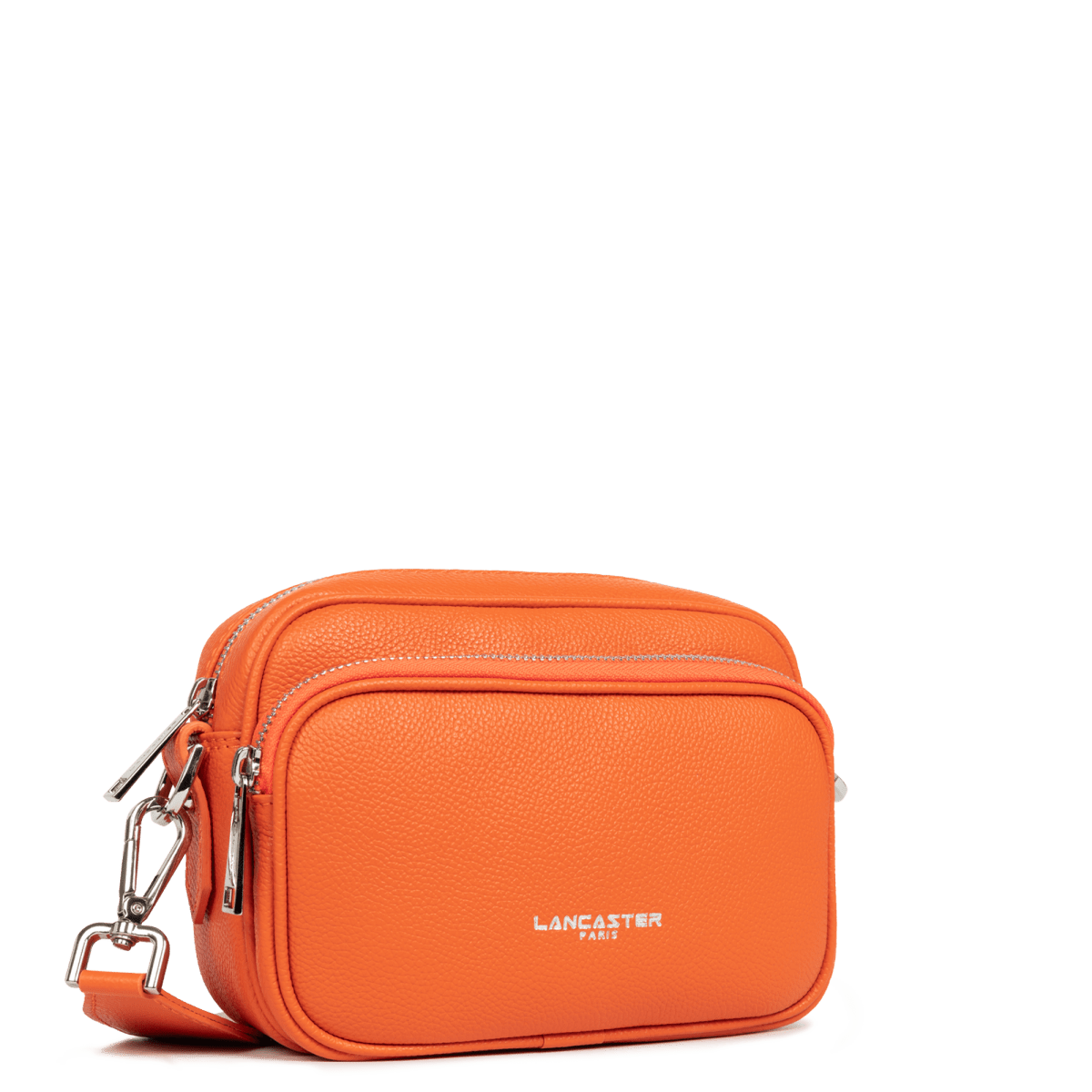 Sac trotteur Double Zip Milano AMA Lancaster 480-061 Orange