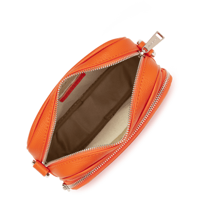 Sac trotteur Double Zip Milano AMA Lancaster 480-061 Orange