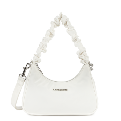 Sac baguette Zippé S Basic Chouchou Lancaster 510-68 Blanc