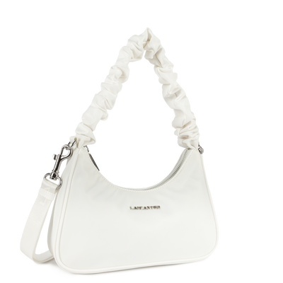 Sac baguette Zippé S Basic Chouchou Lancaster 510-68 Blanc