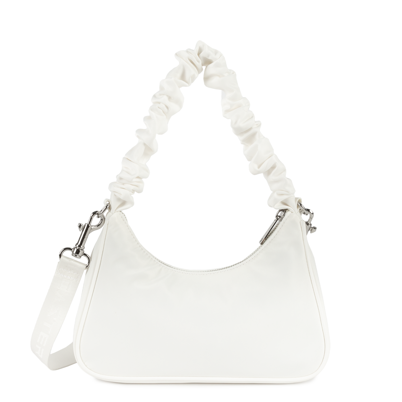 Sac baguette Zippé S Basic Chouchou Lancaster 510-68 Blanc