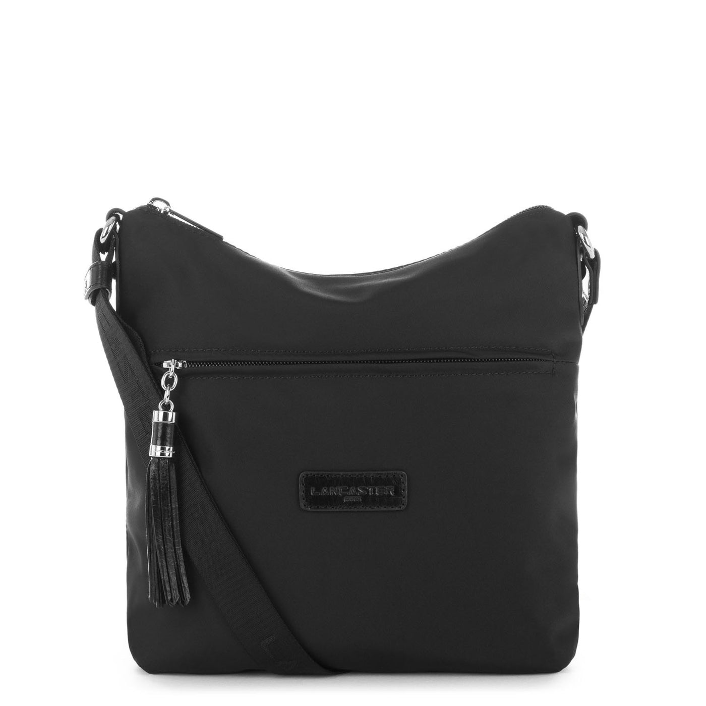 Sac trotteur Zippée Basic Pompon Lancaster 514-37 Noir