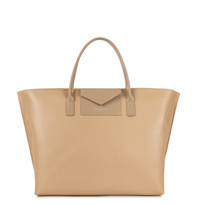 Sac cabas main Zippée L Maya KBA Lancaster 517-19 Champagne