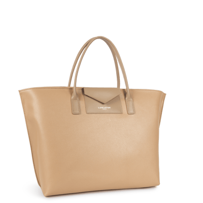 Sac cabas main Zippée L Maya KBA Lancaster 517-19 Champagne