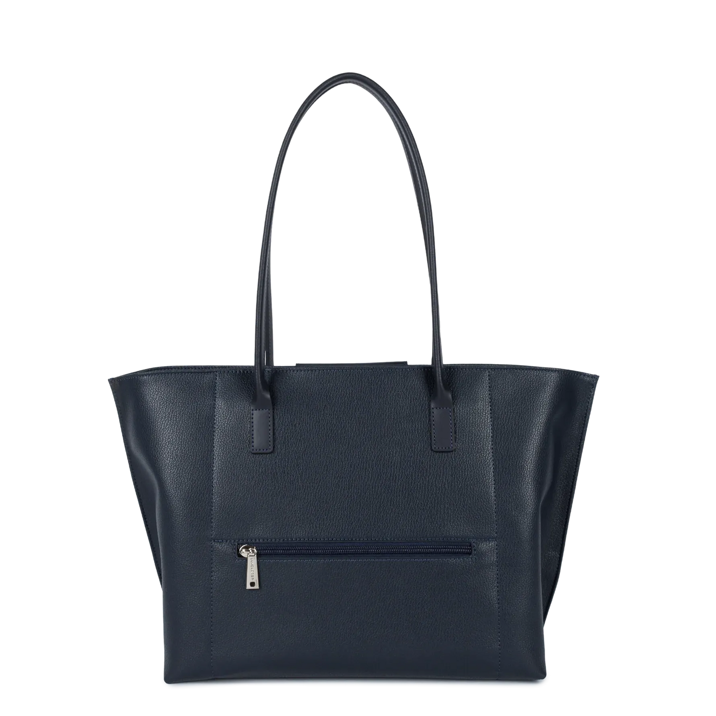 Sac cabas épaule Zippée L Maya Lancaster 517-20 Bleu Foncé