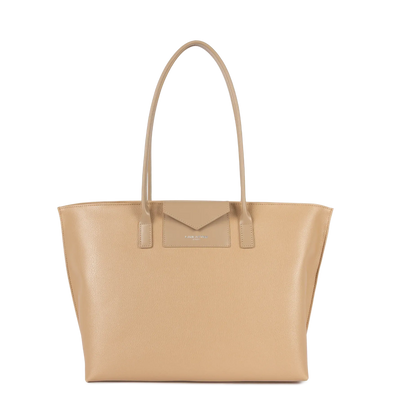 Sac cabas épaule Zippée L Maya KBA Lancaster 517-20 Champagne