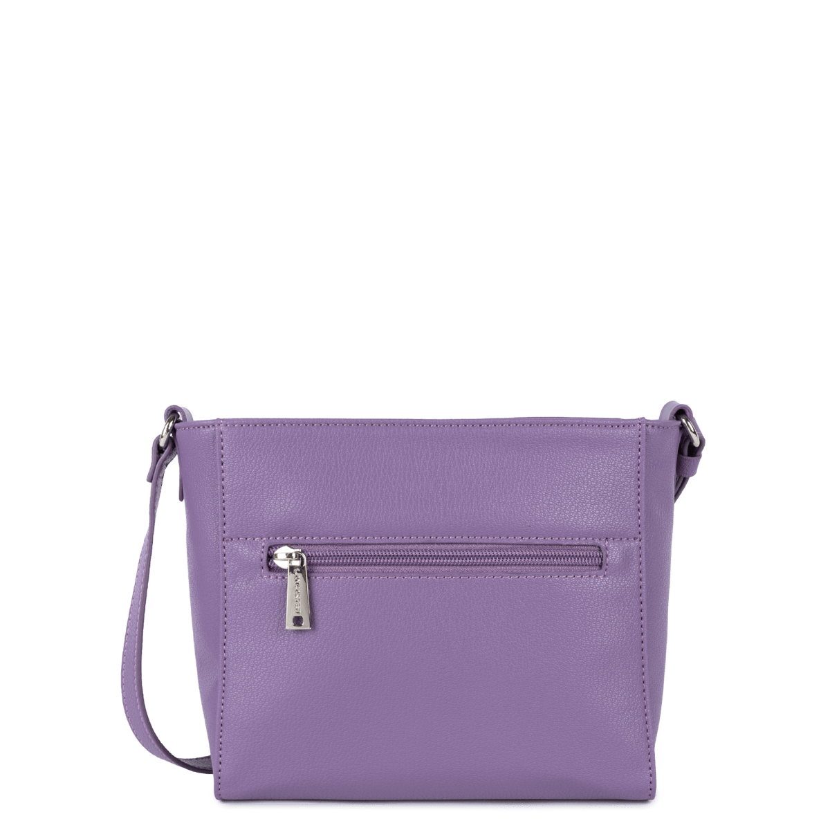 Sac trotteur Zippée Maya Lancaster 517-24 Mauve Foncé