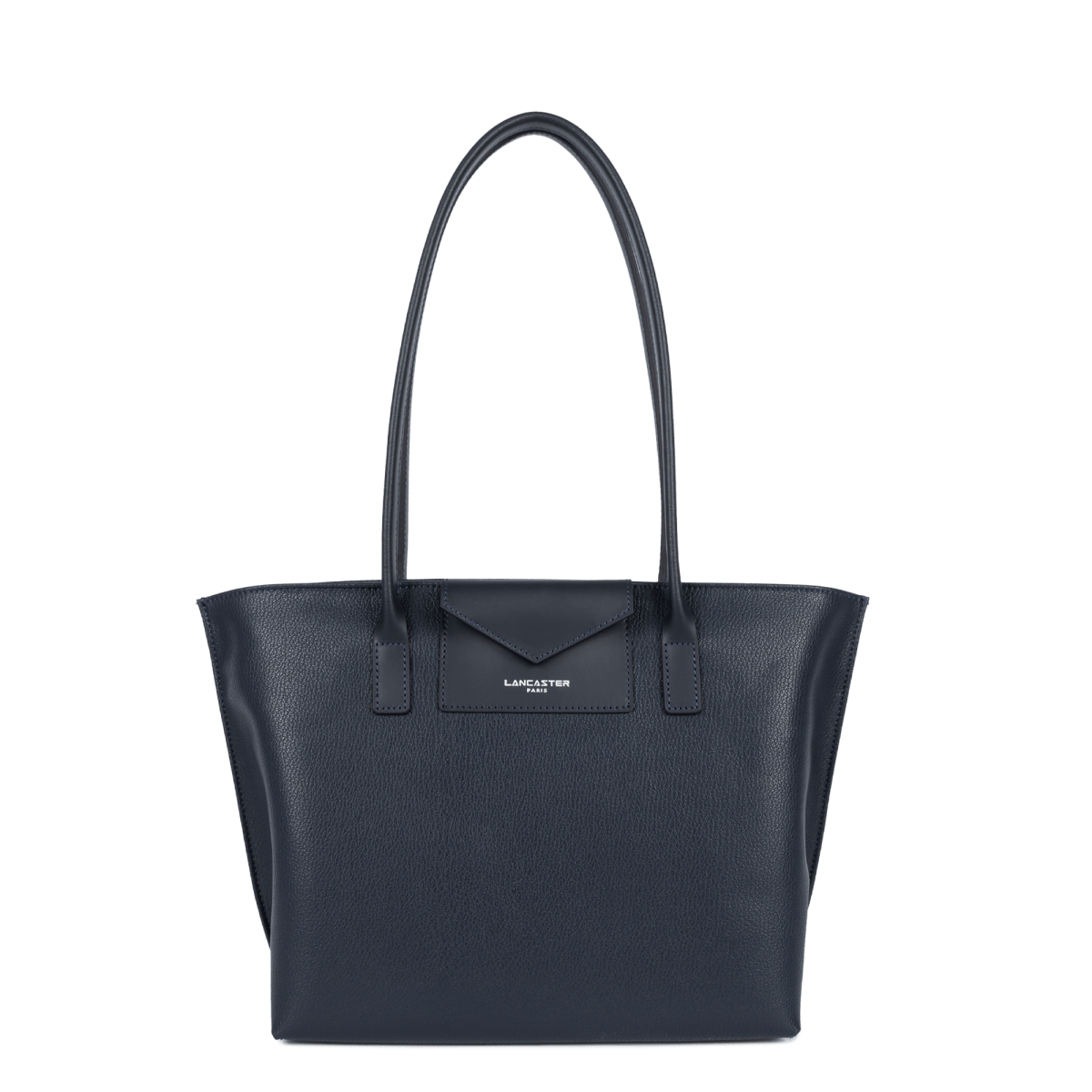 Sac cabas épaule Zippée M Maya Lancaster 517-29 Bleu Foncé