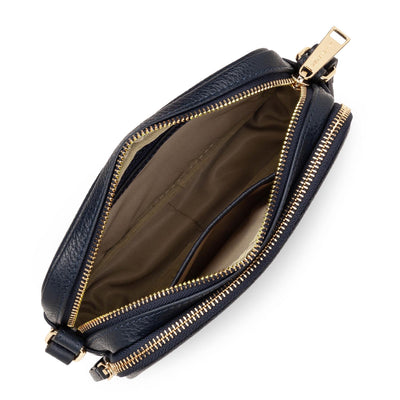 Sac trotteur Zippé S Dune Lancaster 529-20 Bleu Foncé