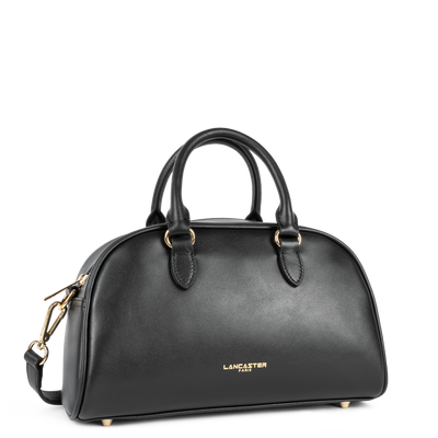 Sac à main bowling Zippé M Donna Bow Lancaster 531-066 Noir