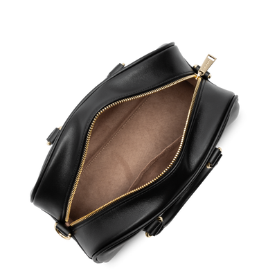 Sac à main bowling Zippé M Donna Bow Lancaster 531-066 Noir