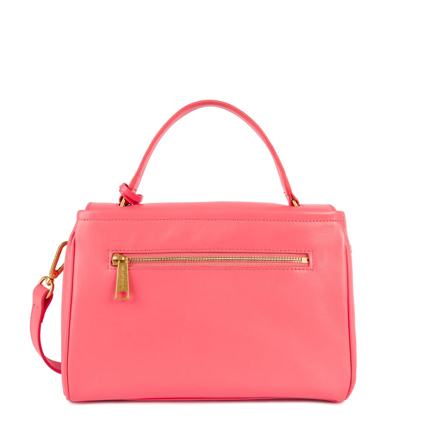 Sac à main A rabat avec fermoir Donna Grace Lancaster 531-070 Rose foncé