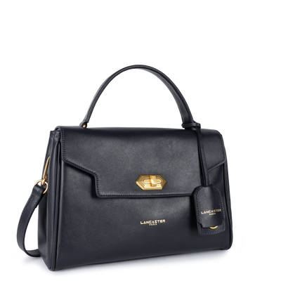 Sac à main A rabat avec fermoir Donna Grace Lancaster 531-071 Bleu foncé