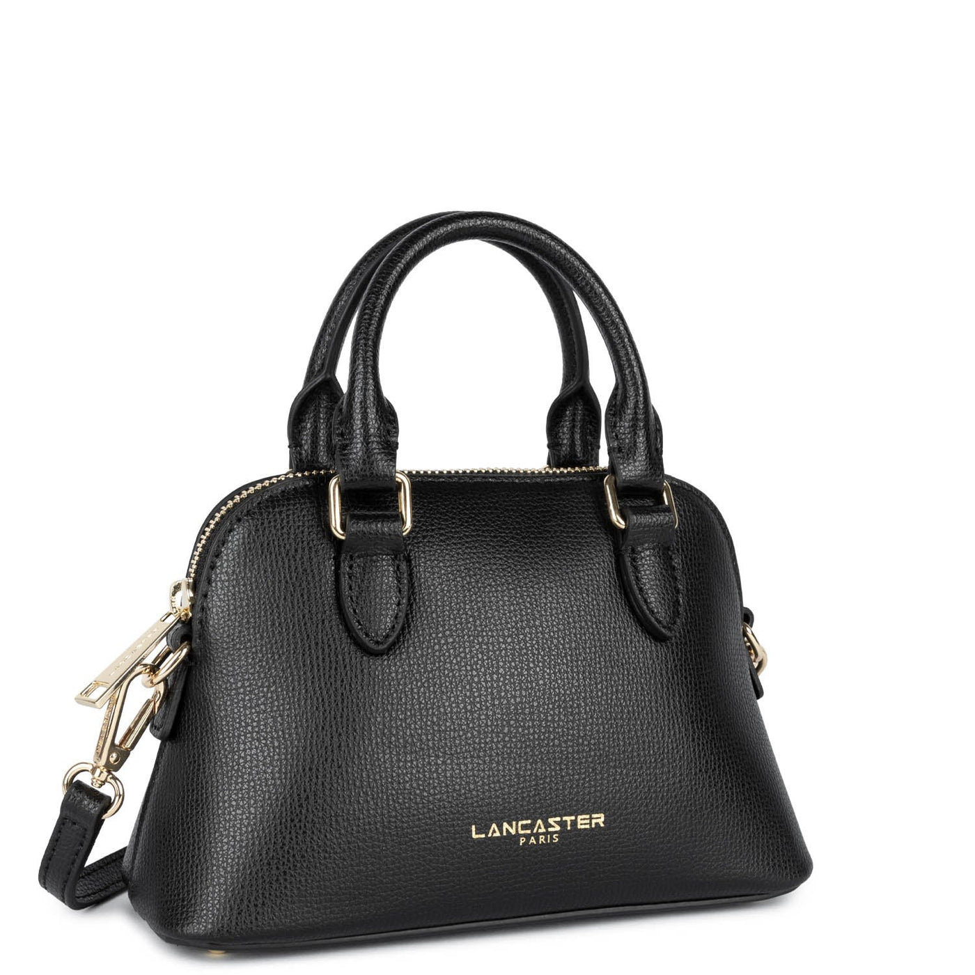 Sac demi lune Zippé S Sierra Jia Lancaster 538-001 Noir