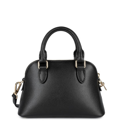 Sac demi lune Zippé S Sierra Jia Lancaster 538-001 Noir