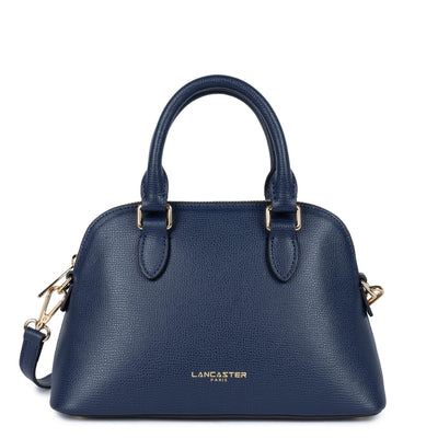 Sac demi lune Zippé M Sierra Jia Lancaster 538-002 Bleu Foncé