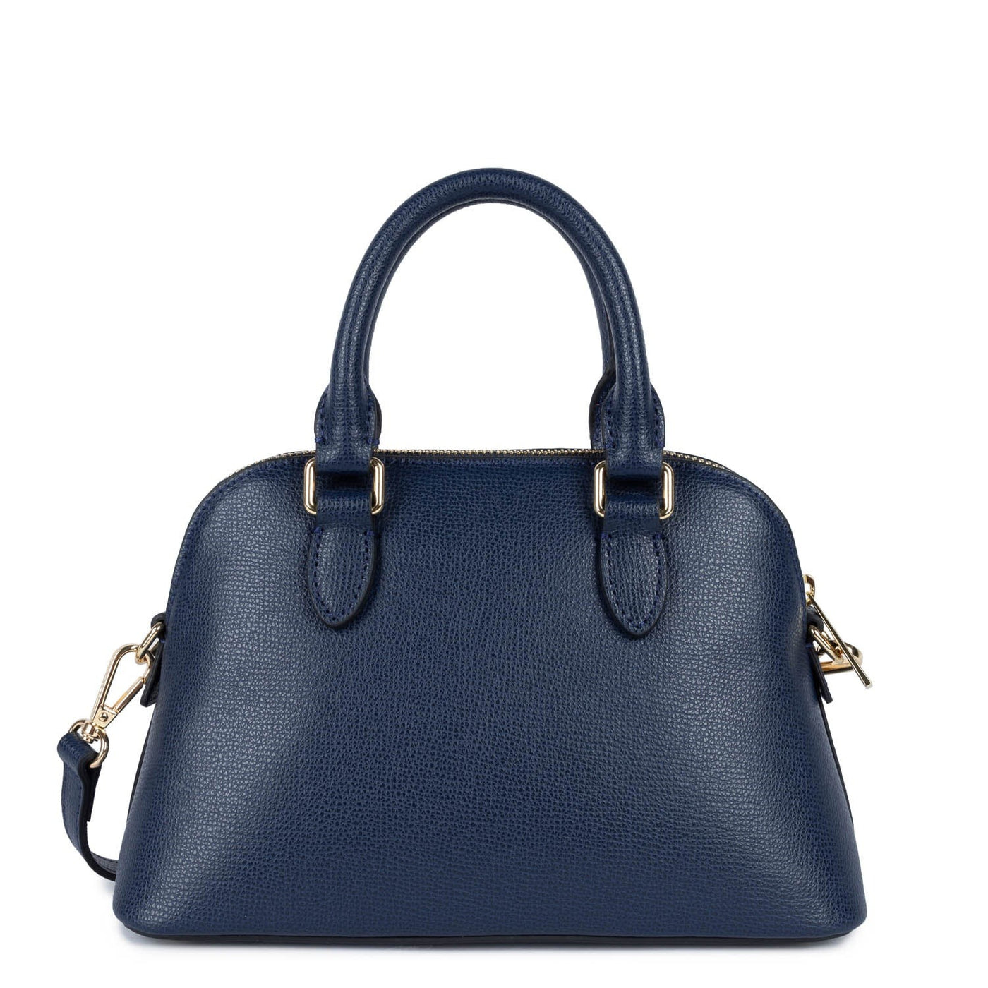 Sac demi lune Zippé M Sierra Jia Lancaster 538-002 Bleu Foncé