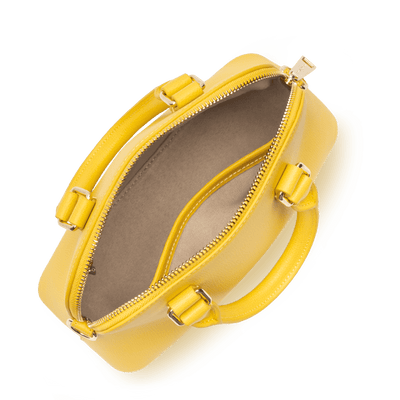 Sac demi lune Zippé M Sierra Jia Lancaster 538-002 Jaune