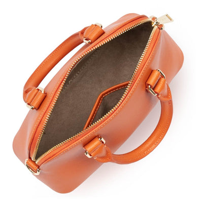 Sac demi lune Zippé M Sierra Jia Lancaster 538-002 Orange