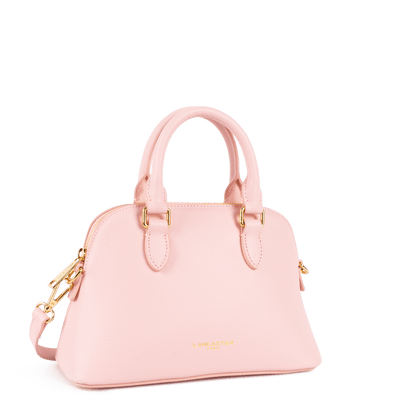 Sac demi lune Zippé M Sierra Jia Lancaster 538-002 Rose Fumé