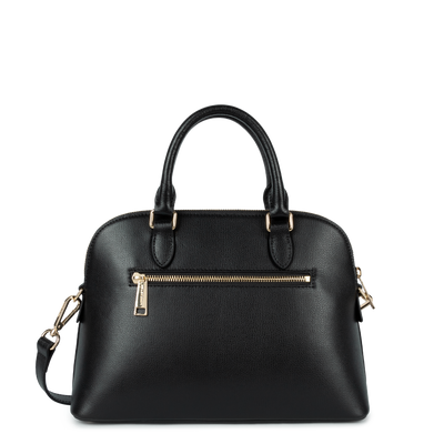 Sac demi lune Zippé M Sierra Jia Lancaster 538-004 Noir