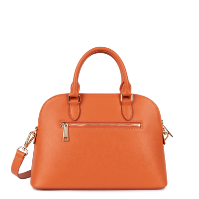 Sac demi lune Zippé M Sierra Jia Lancaster 538-004 Orange