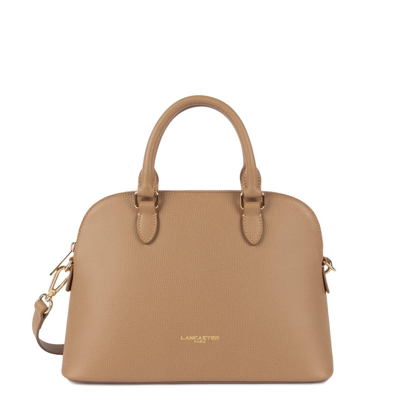 Sac demi lune Zippé M Sierra Jia Lancaster 538-004 Sable