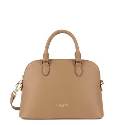 Sac demi lune Zippé M Sierra Jia Lancaster 538-004 Sable