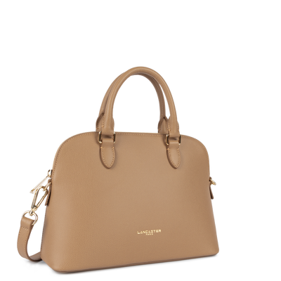 Sac demi lune Zippé M Sierra Jia Lancaster 538-004 Sable