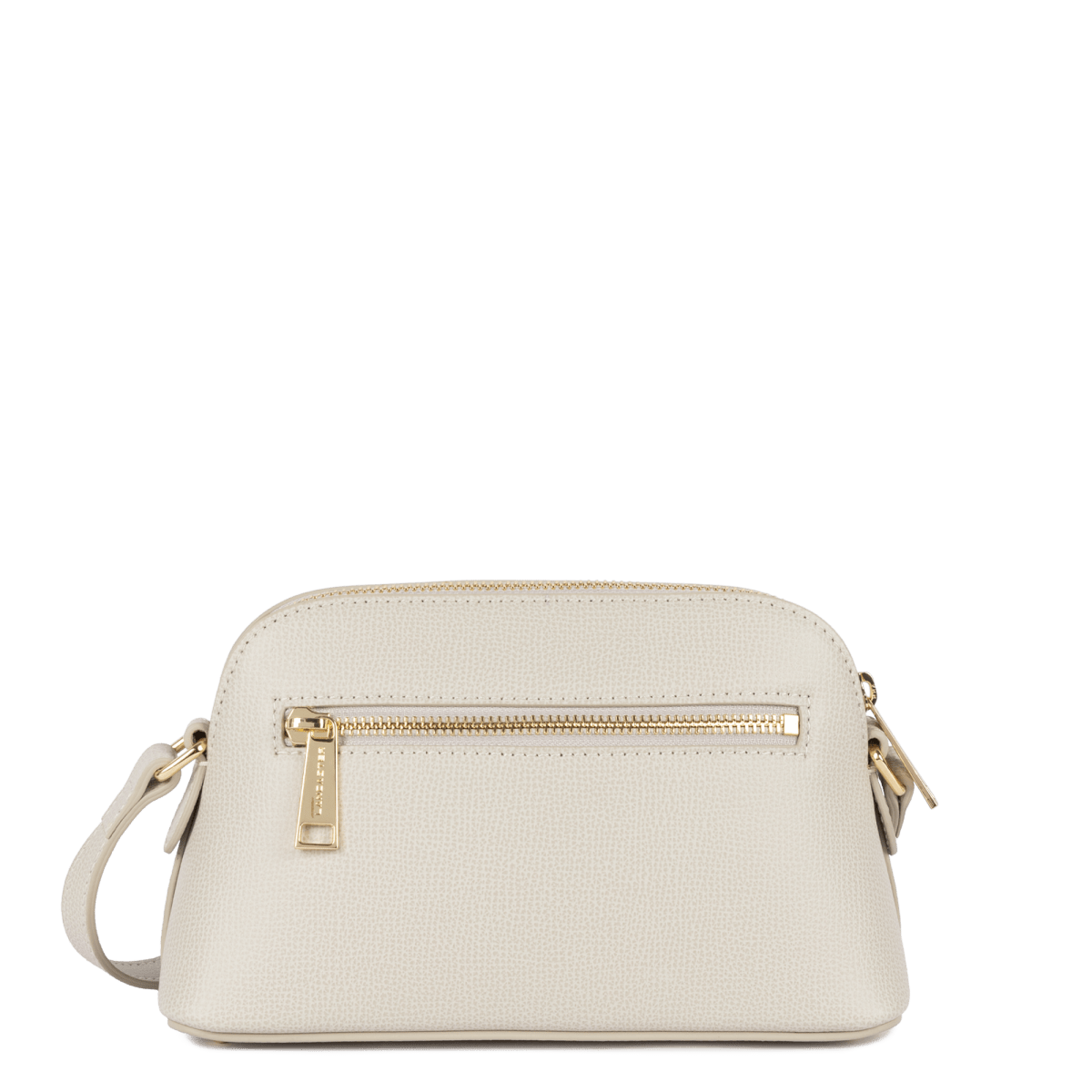 Sac demi lune Zippé S Sierra Jia Lancaster 538-005 Ivoire