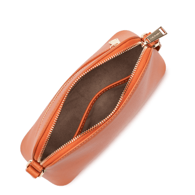 Sac demi lune Zippé S Sierra Jia Lancaster 538-005 Orange